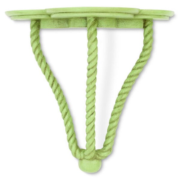Triple Rope Bracket Shelf - Made in the USA - Several colors available